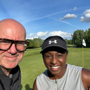 Genelle Aldred and Mike Harris