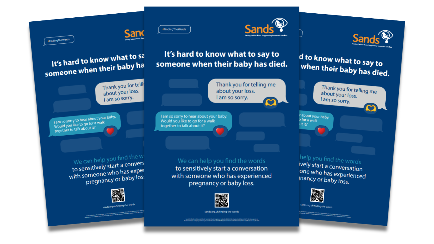 Image of the Sands Finding the Words poster