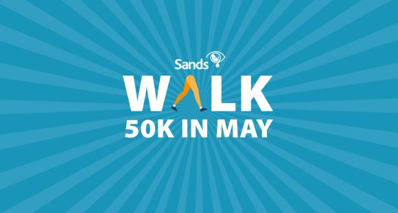 Walk 50k in May logo