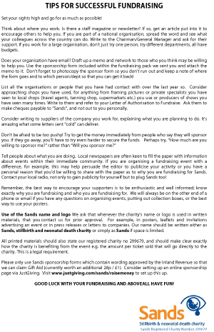 Tips for succesful fundraising