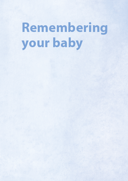 Sands - Remembering your baby
