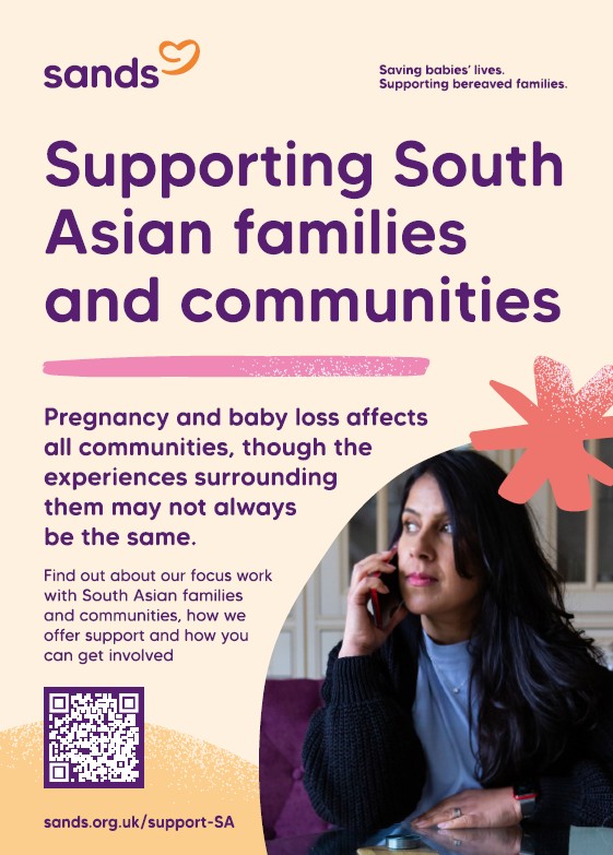 Image of the Support for South Asian families and communities flyer
