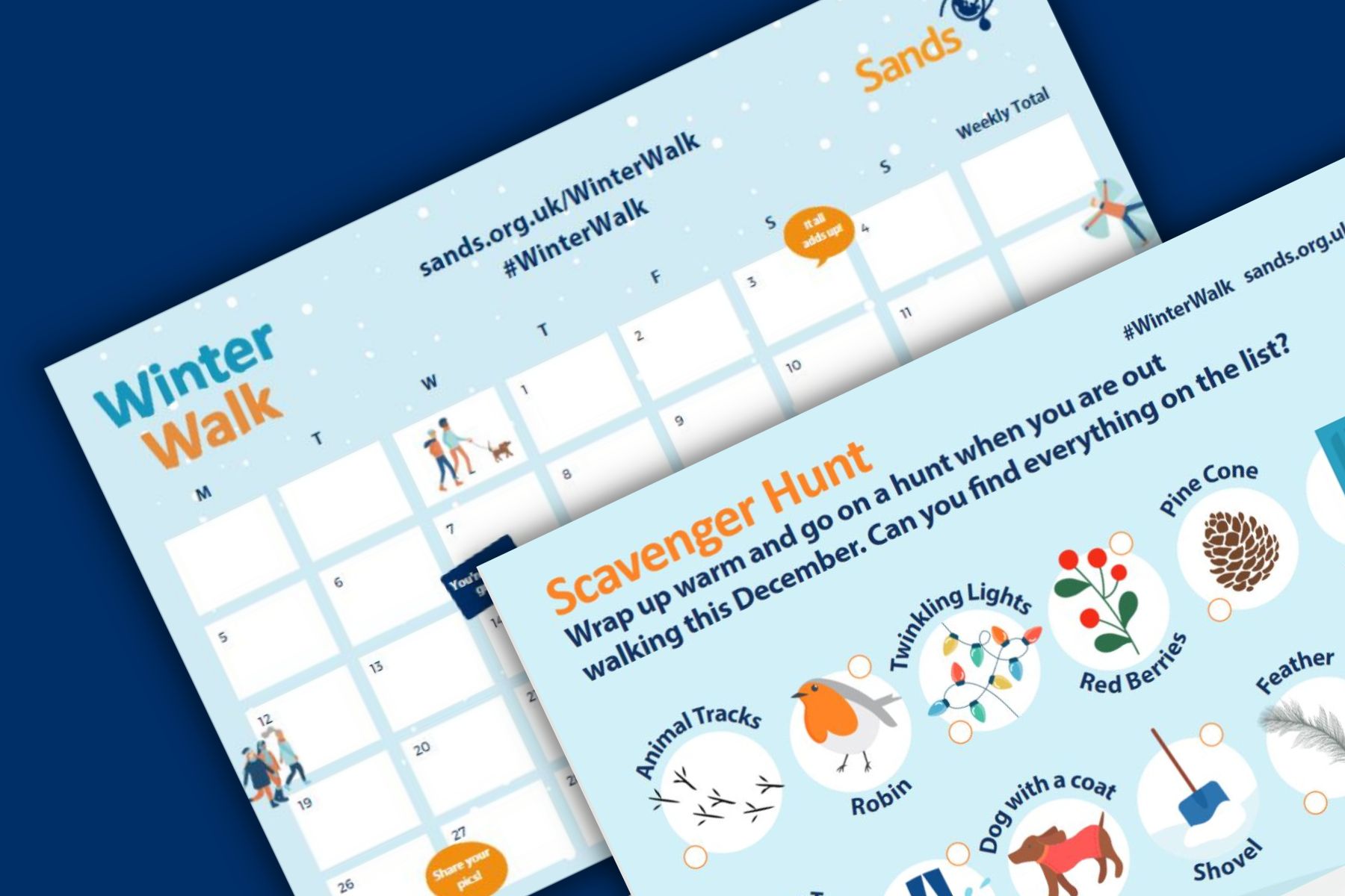 Winter Walk Scavenger Hunt