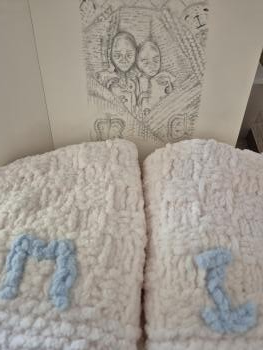  Micaiah and Isaiah’s blankets who were a twin loss.