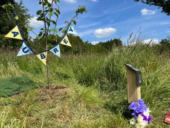 A tree for Aubrey whose care failed him.”></p><p> <img src=
