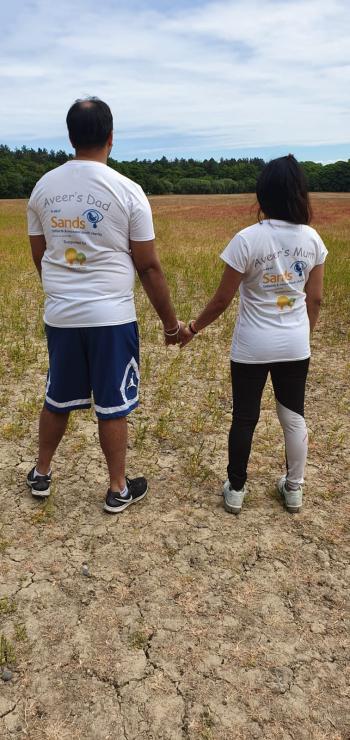 Aveer’s footprints fundraising in memory of baby Aveer who died when he had to have a Termination for Medical Reasons (TFMR).