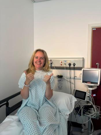Catherine having IVF following a missed miscarriage.
