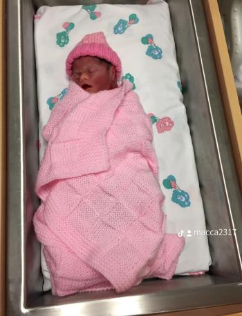 Baby Ellie who was stillborn following a Termination for Medical Reasons (TFMR)