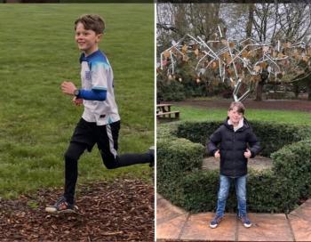 Harry taking on a 200km fundraising run to raise money for Sands after his little sister Annabel was a twin loss.