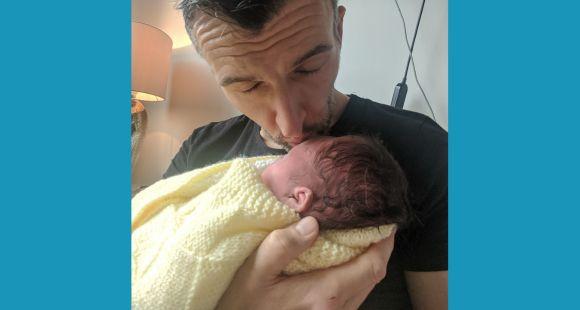 Chris with his daughter, Kira Ann