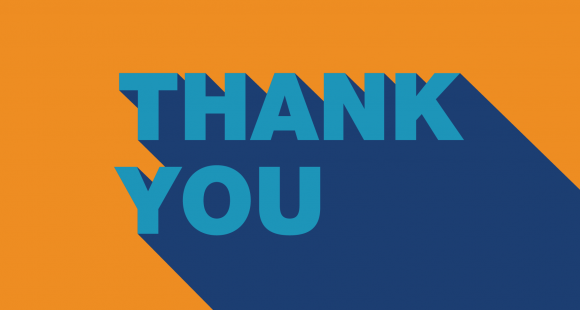 Thank You banner