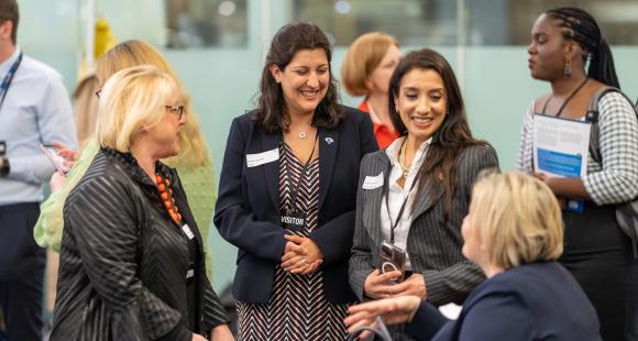 Sands Trustees at an event
