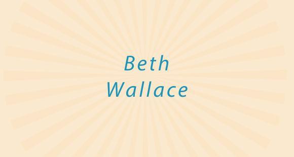 Text reads Beth Wallace