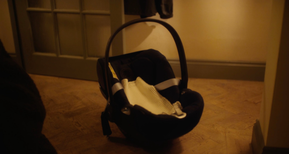 An image of an empty car seat
