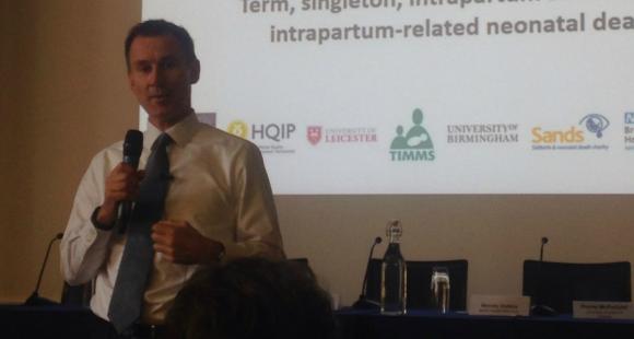 jeremy hunt, health secretary, sands, midwives