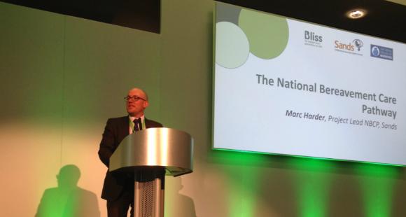 Marc Harder, National Bereavement Care Pathway, pilot sites, launch, Sands, bereavement care, stillbirth, babyloss, parents, NHS, care, midwives
