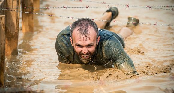 Tough Mudder Half London West. Sands