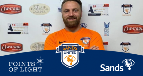 Rob Allen Sands United Points of Light award