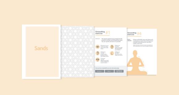 A selection of images taken from the Wellbeing Journal to reveal the contents