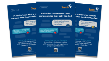 Image of the Sands Finding the Words poster