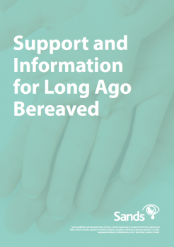 Information and support for long ago bereaved booklet cover