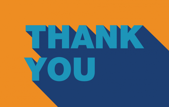 Thank You banner
