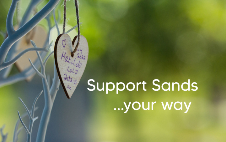 Support Sands your way