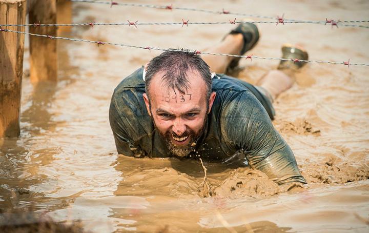 Tough Mudder Half London West. Sands