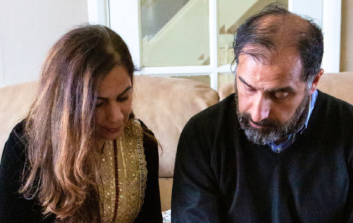Madhuri and Sunil