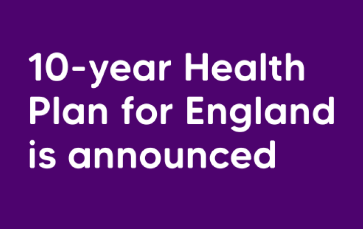 10-year Health Plan for England is announced
