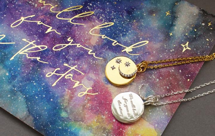 Gold & Silver Necklace on Card Front & Back - website banner
