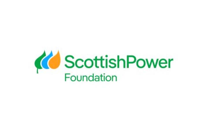 Image with white background and ScottishPower Foundation logo