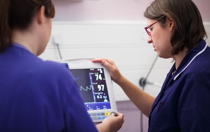 Midwives in a hospital