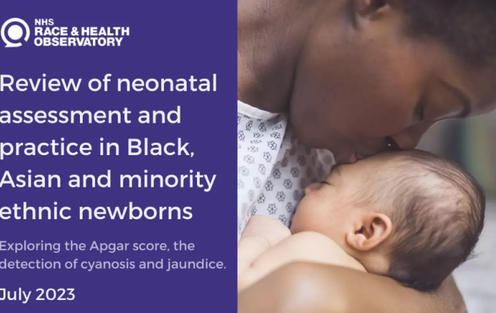 NHS Race and Health Observatory report cover